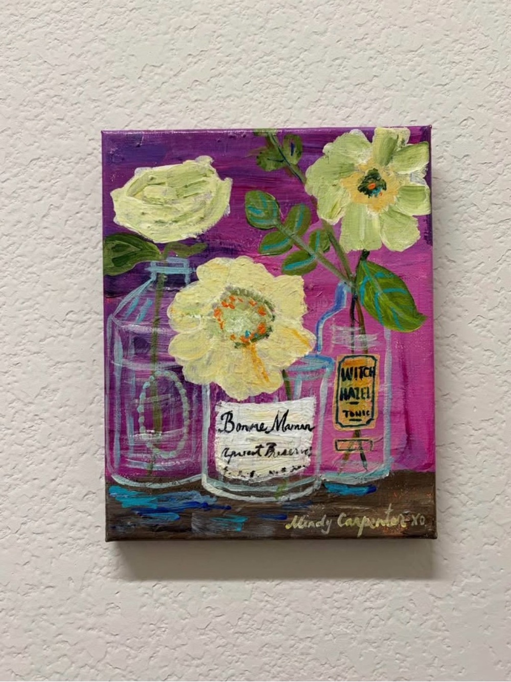 Original Art in Canvas by Mindy Carpenter